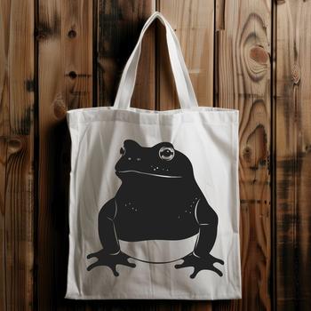 An illustration of a wild toad, suitable for vector art projects.
