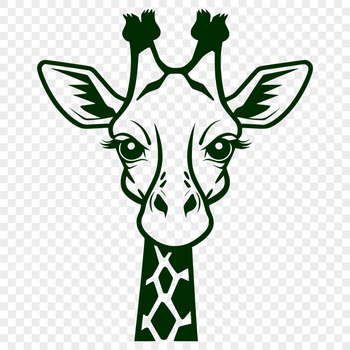 A tall, even-toed ungulate with distinctive spotted coat pattern, native to Africa.
