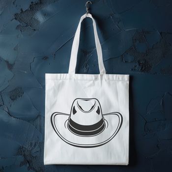 An illustration of a classic cowboy hat with a high beaver felt design and distinctive shape.