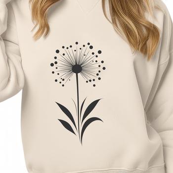 A detailed illustration of a wild flower in bloom, designed as a vector graphic for various design projects.
