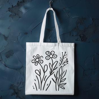 A colorful illustration of a wild flower in bloom, suitable for vector art and digital design projects.