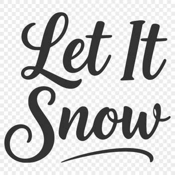 Christmas quote with winter theme designed as a vector graphic for commercial or personal use.