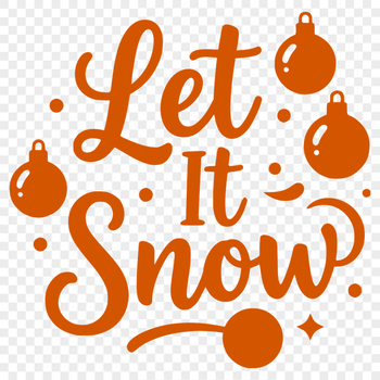 Christmas quote illustration with winter theme.