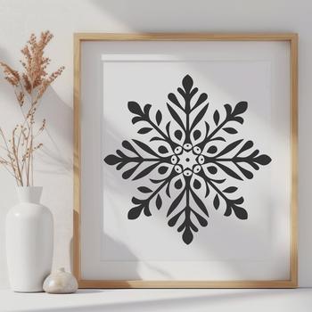 Free Snowflake - Craft SVG