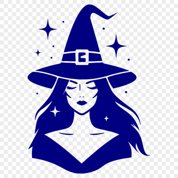 Free Witch SVG, PNG, PDF And DXF Files