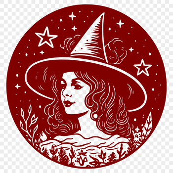 Beautiful Witch SVG
