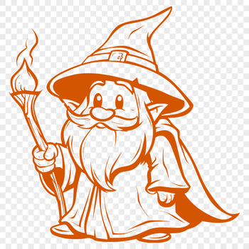 Unique Wizard SVG