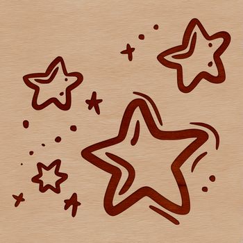 A simple vector design of a star with points, suitable for commercial or personal use as clip art.