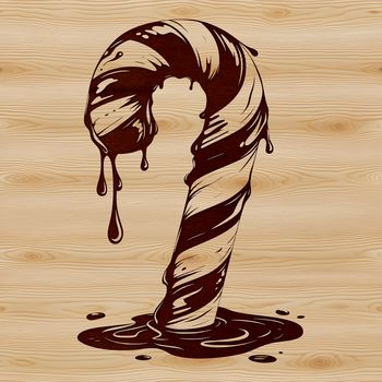 An SVG image of striped red and white candy canes often used in holiday decorations.