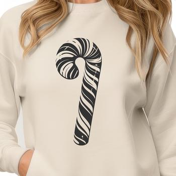 Unique Candy Cane Artwork - Free PNG