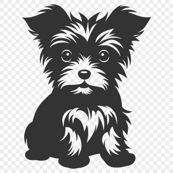 Unique Yorkshire Terrier Template