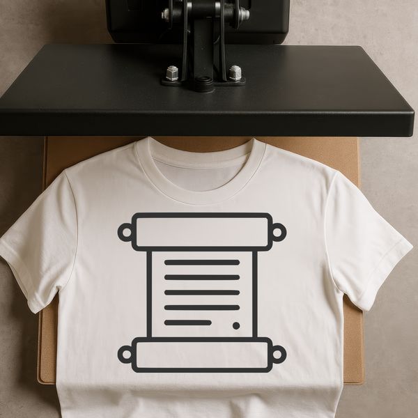 A traditional scroll made from paper, featuring a classic design suitable for various occasions.