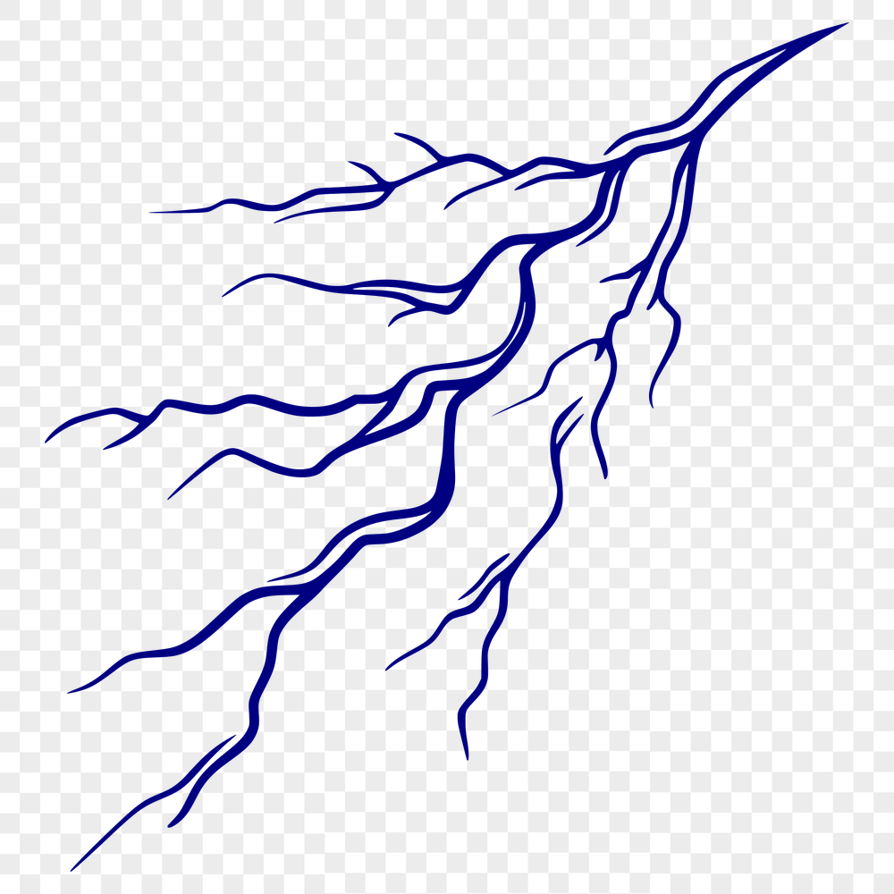 Lightning DXF For Download - Free Commercial Use License