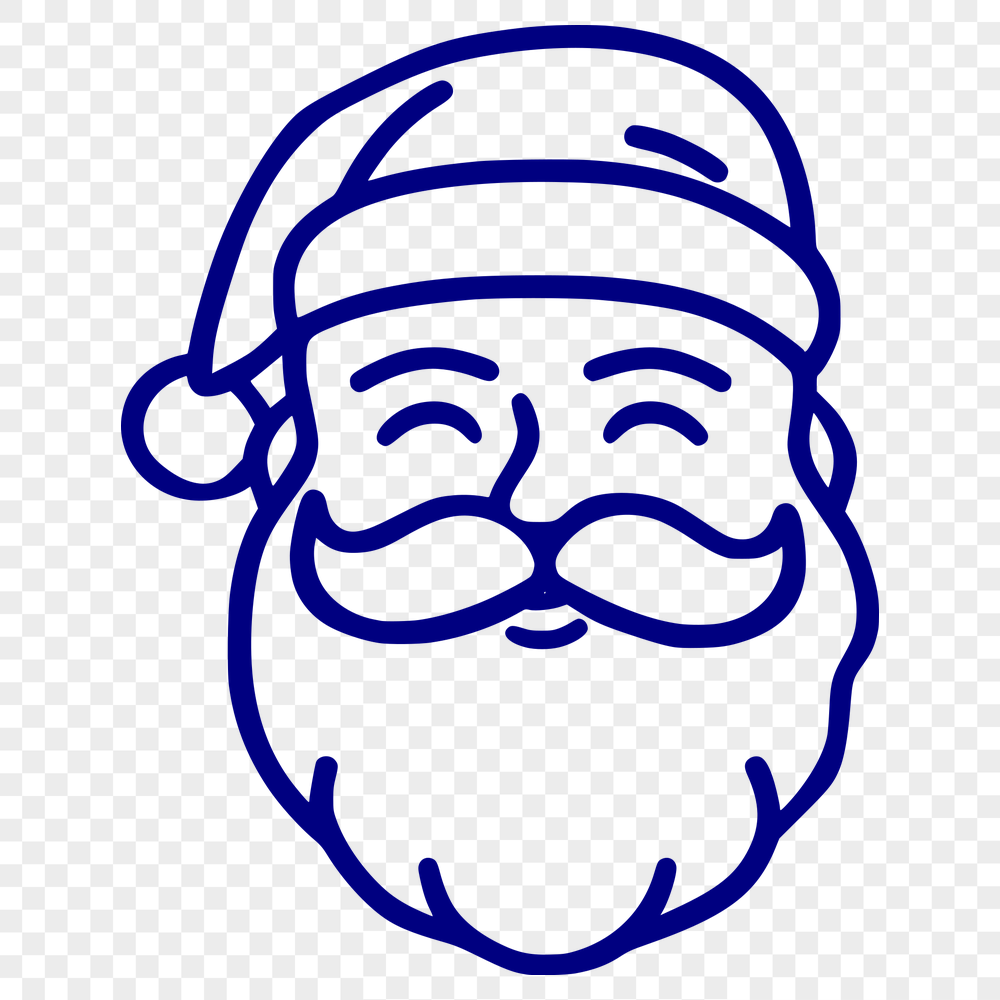 Artistic Father Christmas - For Sublimation Project