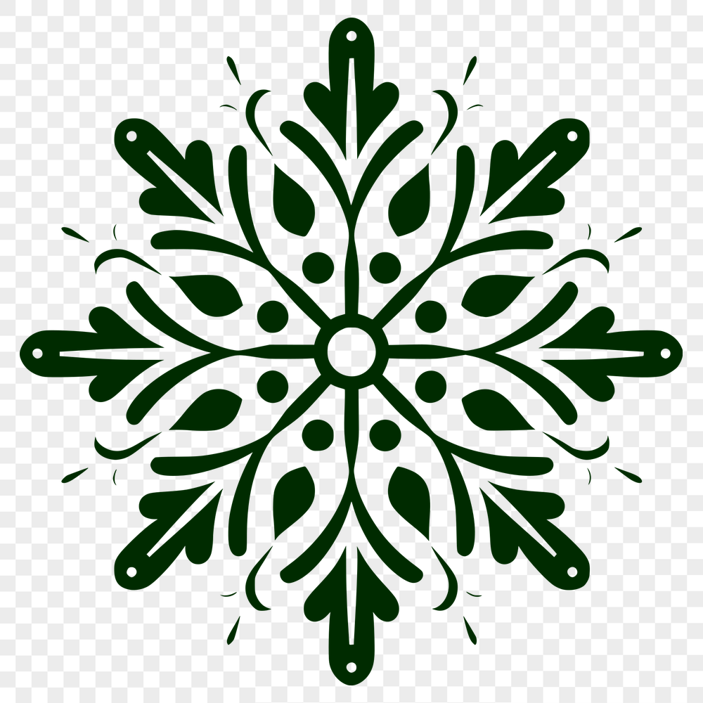 Unique Snowflake - Procreate PNG