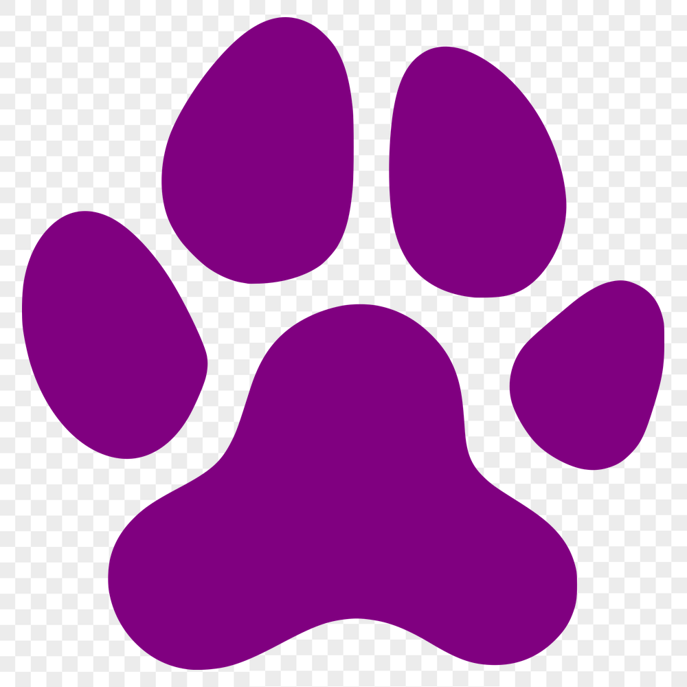 Paw Print Printable Image In SVG, PNG, PDF And DXF Formats