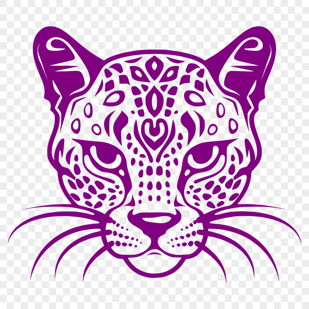 Artistic Big Cat - For Laser Project