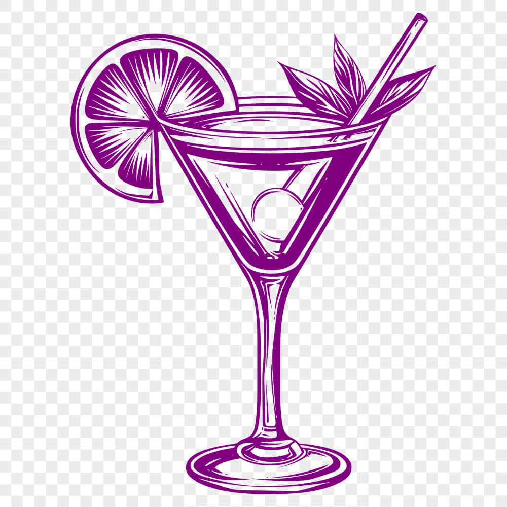 Beautiful Cocktail SVG