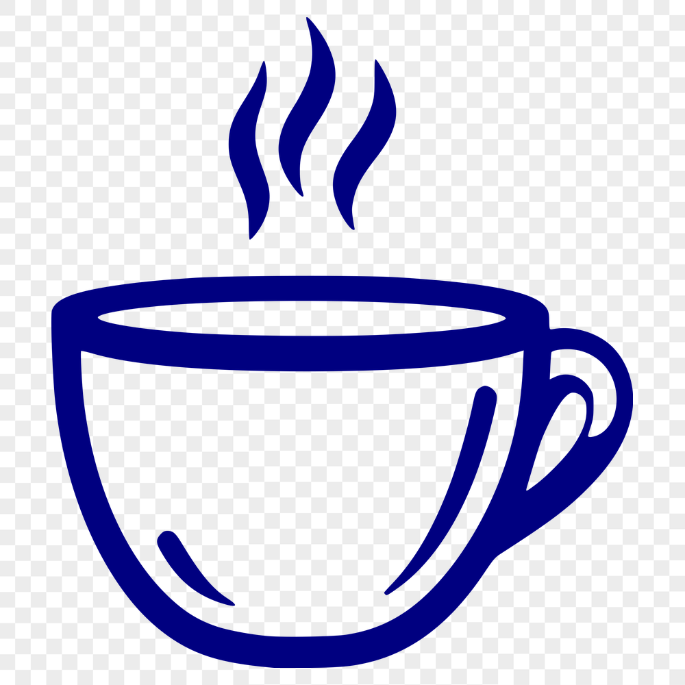 Unique Coffee Cup In SVG - For Free Download, Commercial Use