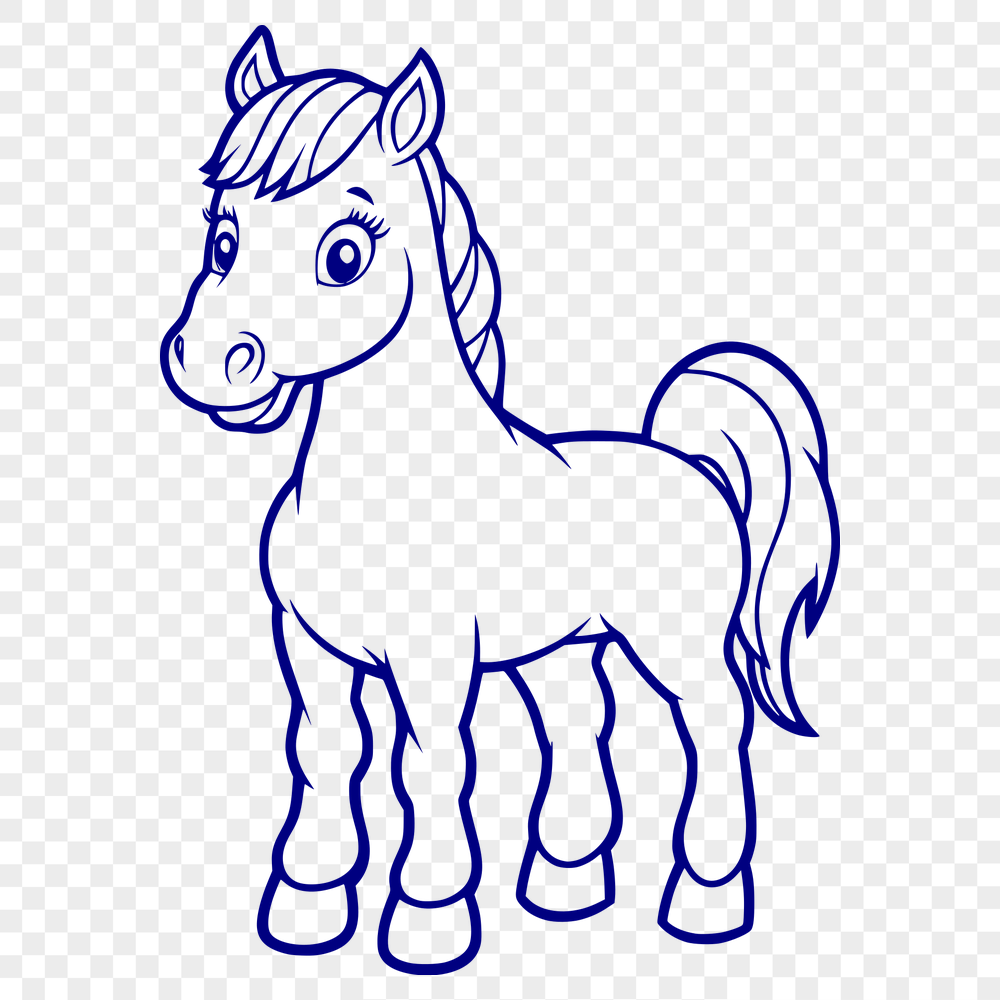 Horse Vector Image In PNG & SVG - Free Digital Download