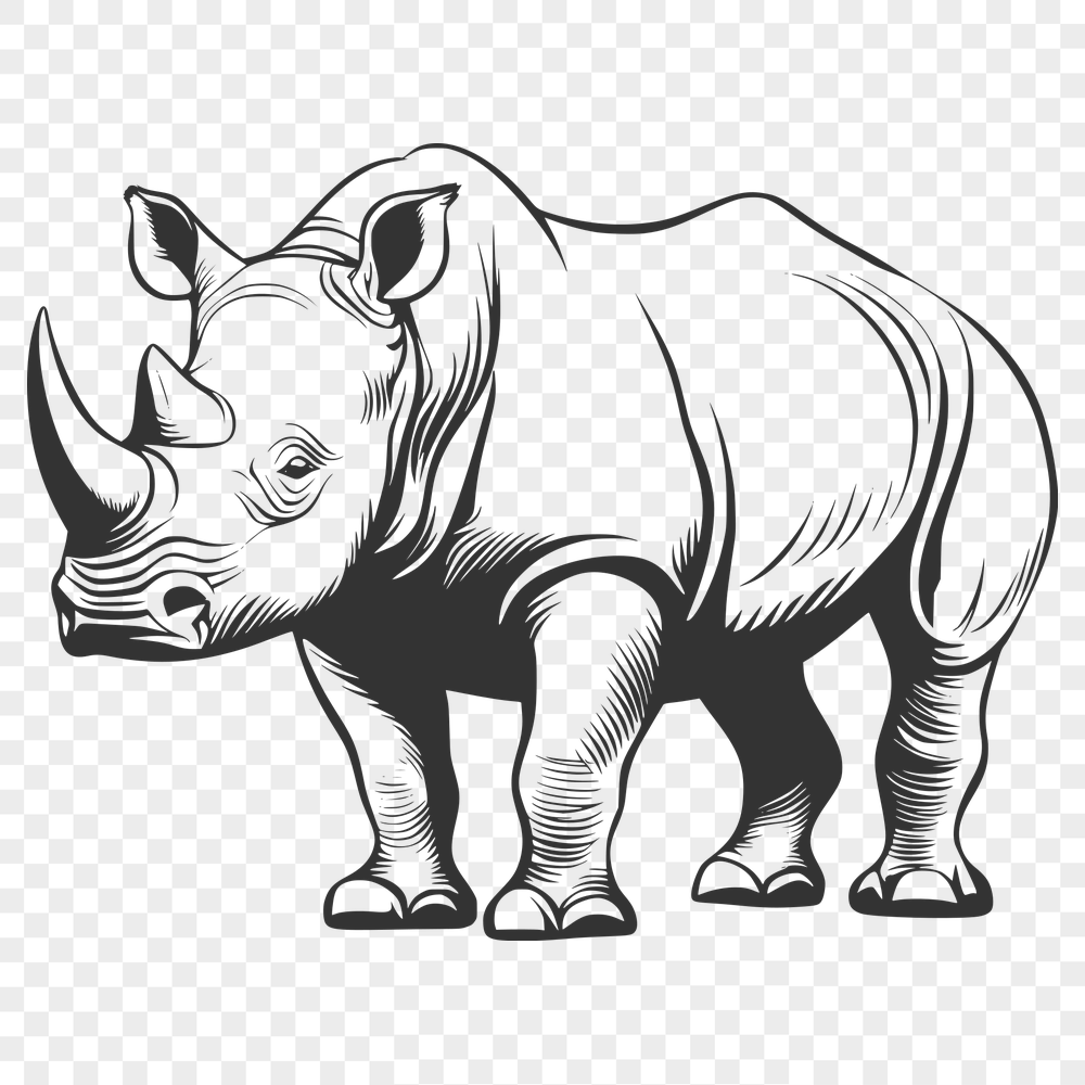 Safari Animal Vector Image In PDF File Format For Free Download