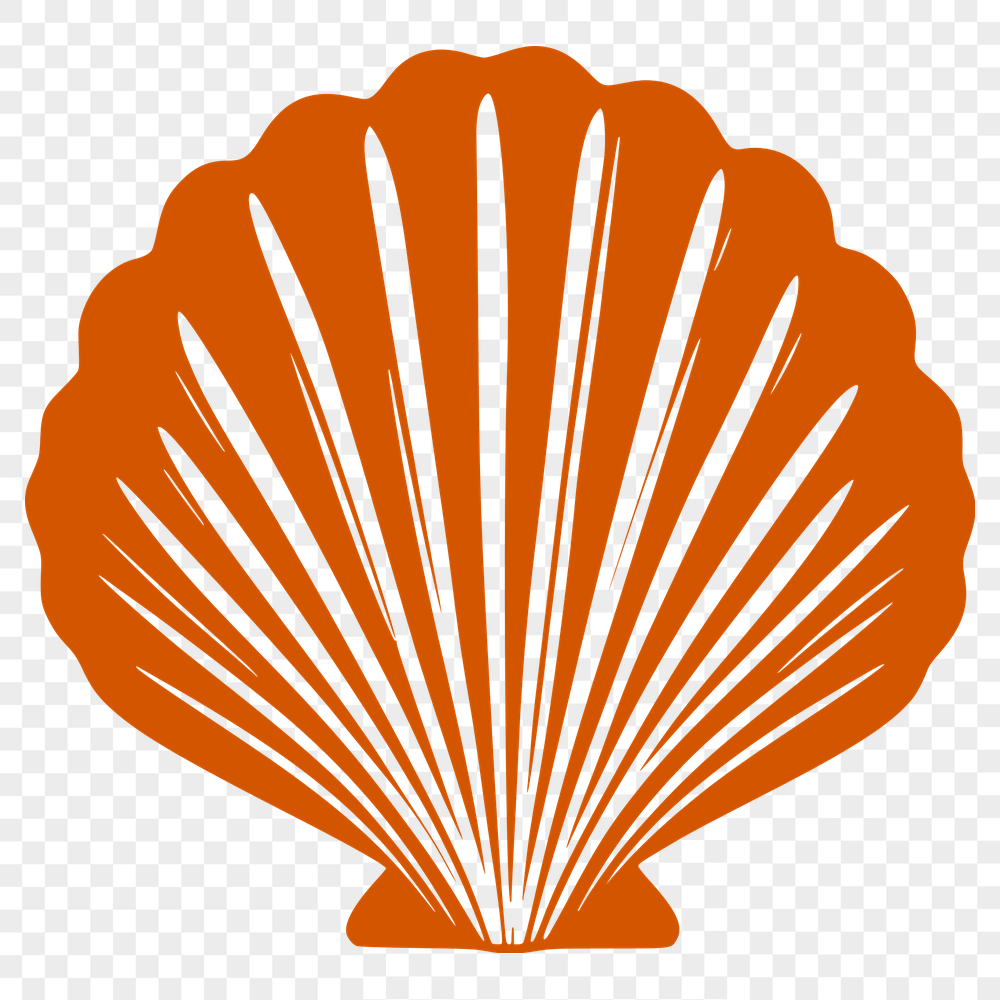 Seashell Vector Image In PNG & SVG - Free Digital Download