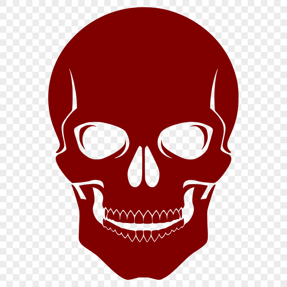 Artistic Skull - Horror DXF