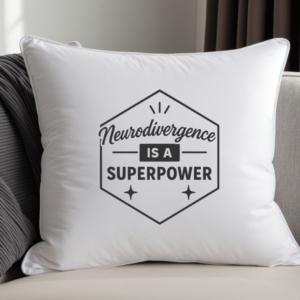 Inspiring Neurodivergent Motivations in SVG Format Neurodivergent quotes and phrases in a clean, vector design suitable for DIY projects, web design, or personal use.