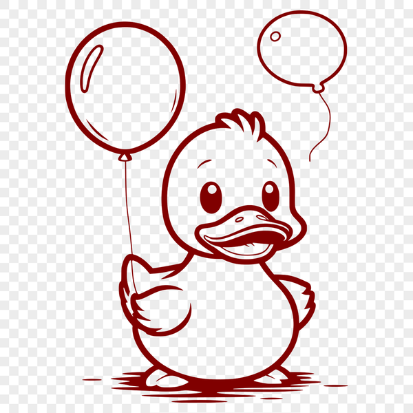 A vector illustration of a duck in various poses, ideal for personal or commercial projects.