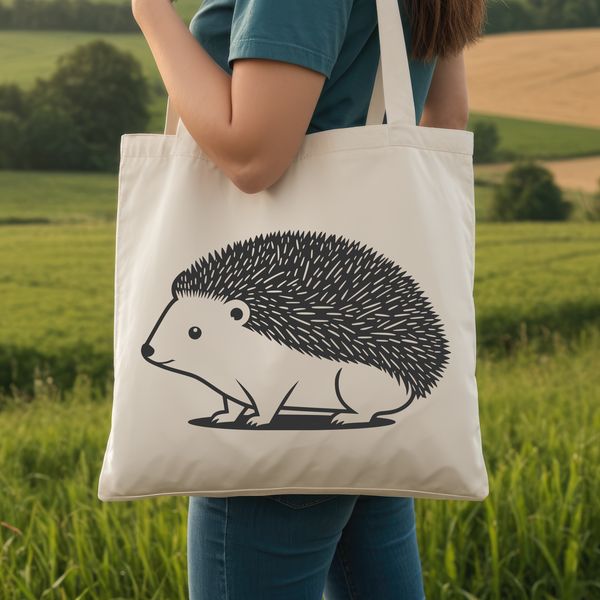 Free SVG Clip Art of a Beautiful Hedgehog Design A hedgehog illustration in vector format.