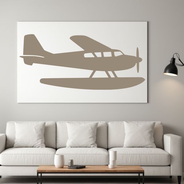 An illustration of a commercial aircraft in flight, suitable for digital cutting machines like Cricut.