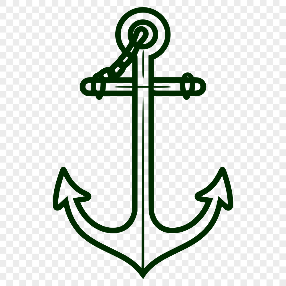 Unique Anchor Digital Artwork