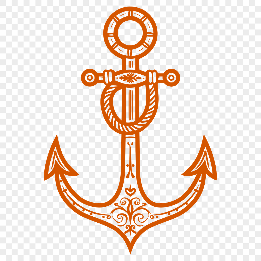 Unique Anchor Digital Art