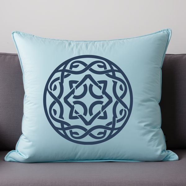 Celtic-inspired graphic design featuring a stylized pattern for use in web design, crafts, and DIY projects.