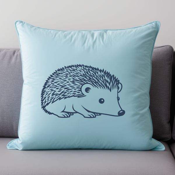 Beautiful Hedgehog Illustration SVG A high-resolution SVG image of a cute hedgehog for various design purposes.