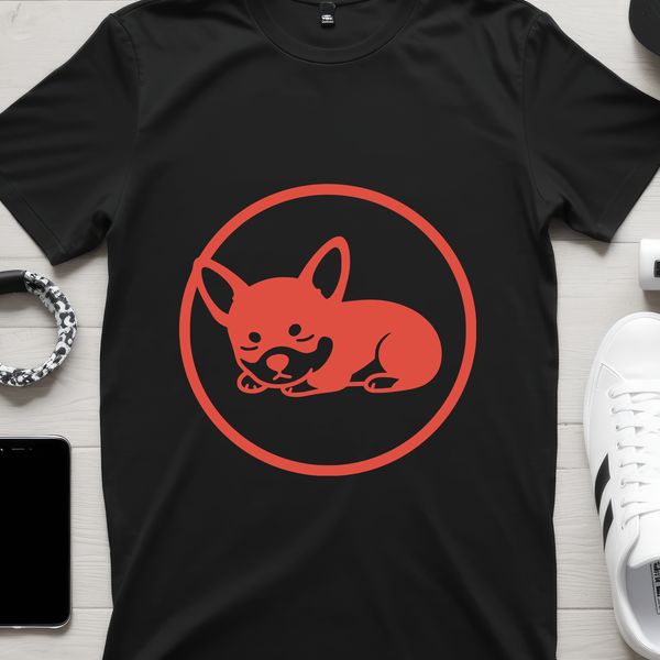 An SVG silhouette image of a Chihuahua, suitable for crafting or design projects.