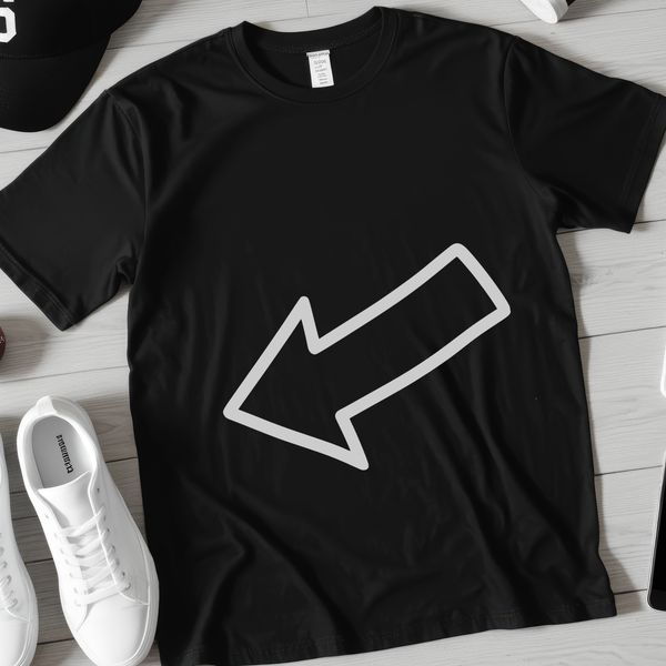 Vector arrow design for laser engraving and cut files