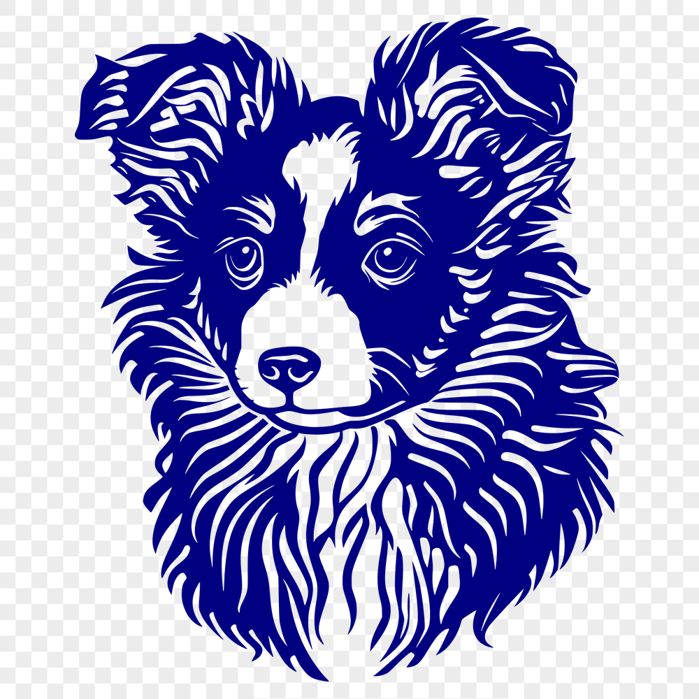 Free Shetland Sheepdog DXF