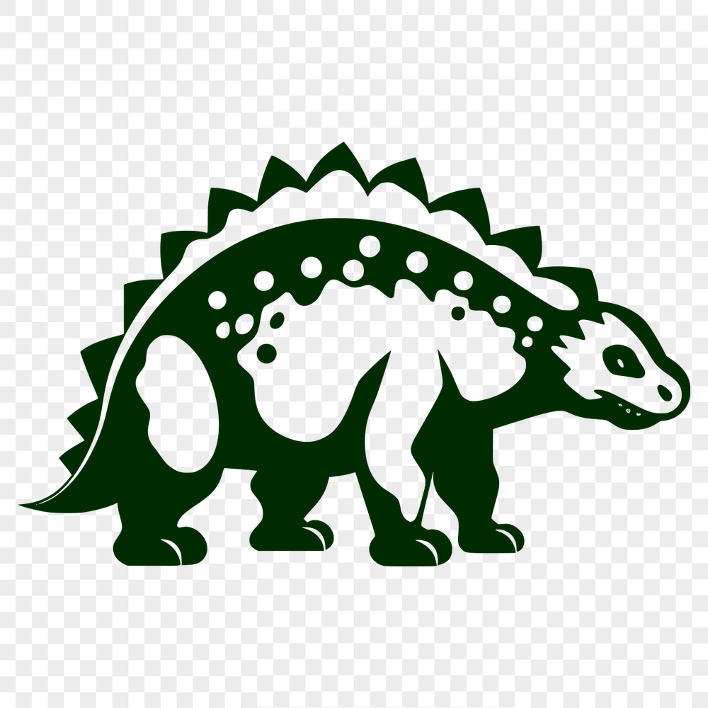 Free Unique Dinosaur Vector Drawing