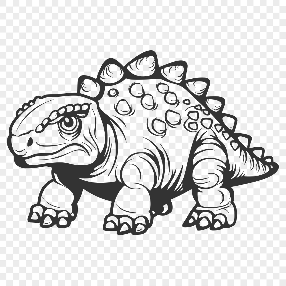 Creative Ankylosaurus PDF