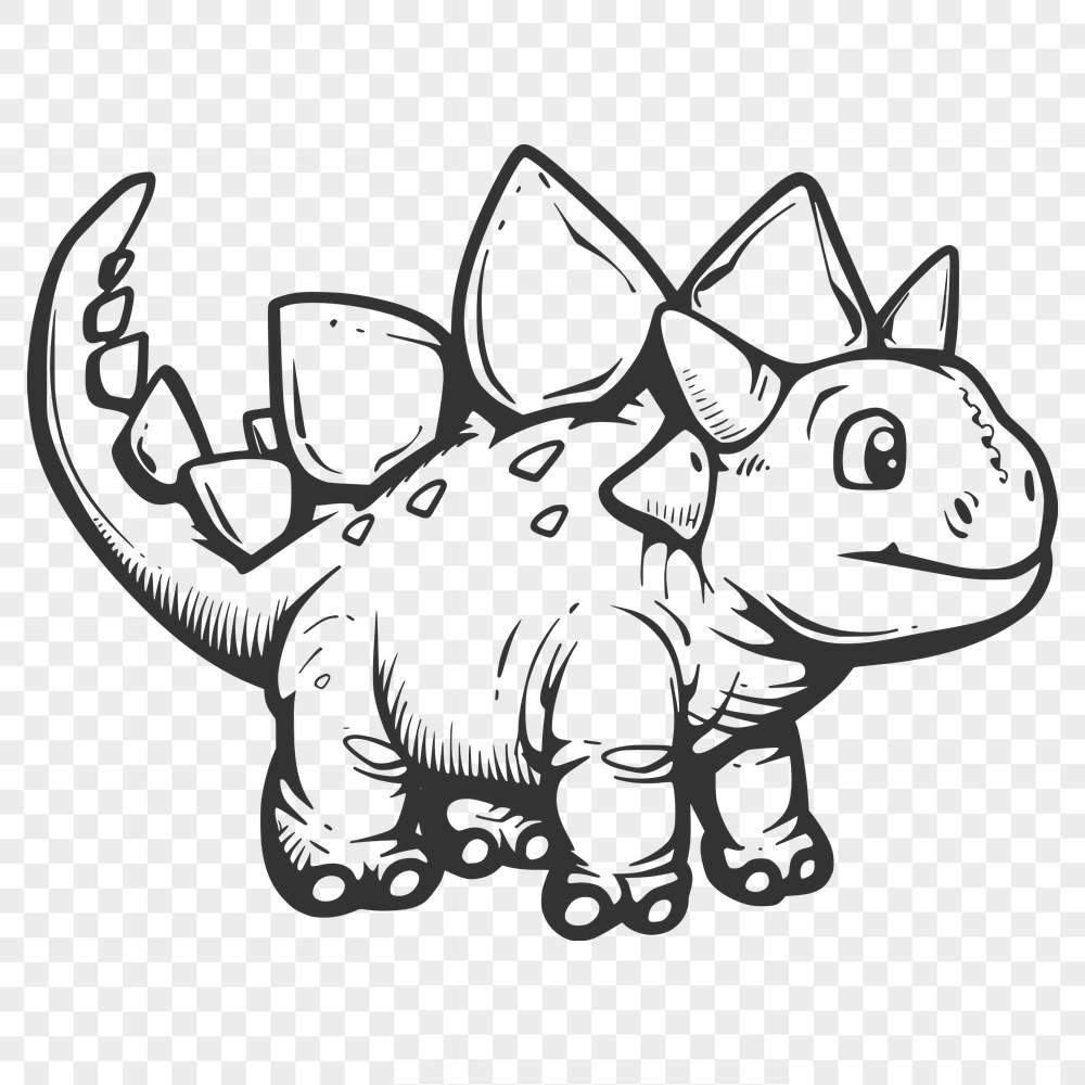 Free Unique Ankylosaurus Printable Image