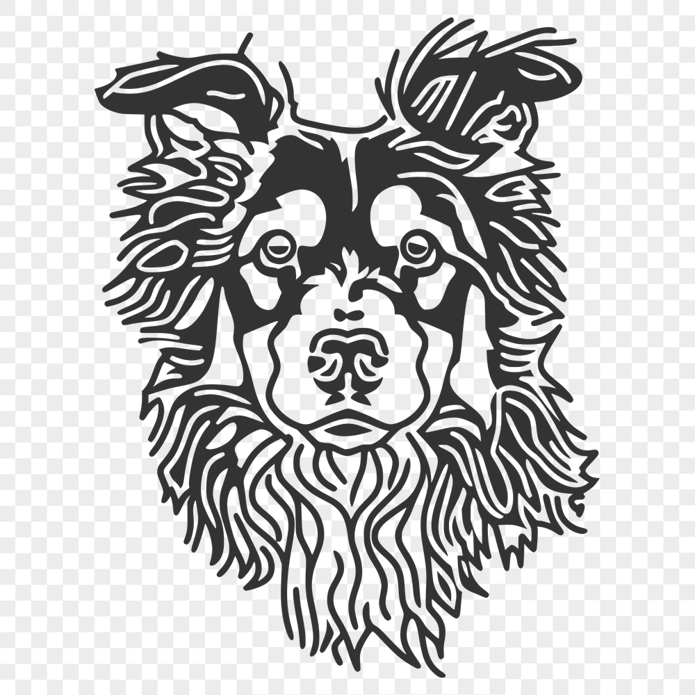 Creative Australian Shepherd SVG, PNG, PDF And DXF Files