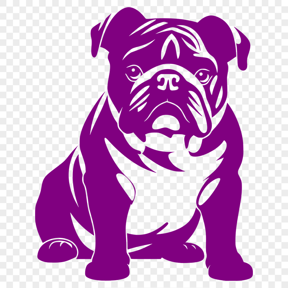 Free Stunning Bulldog Vector Image