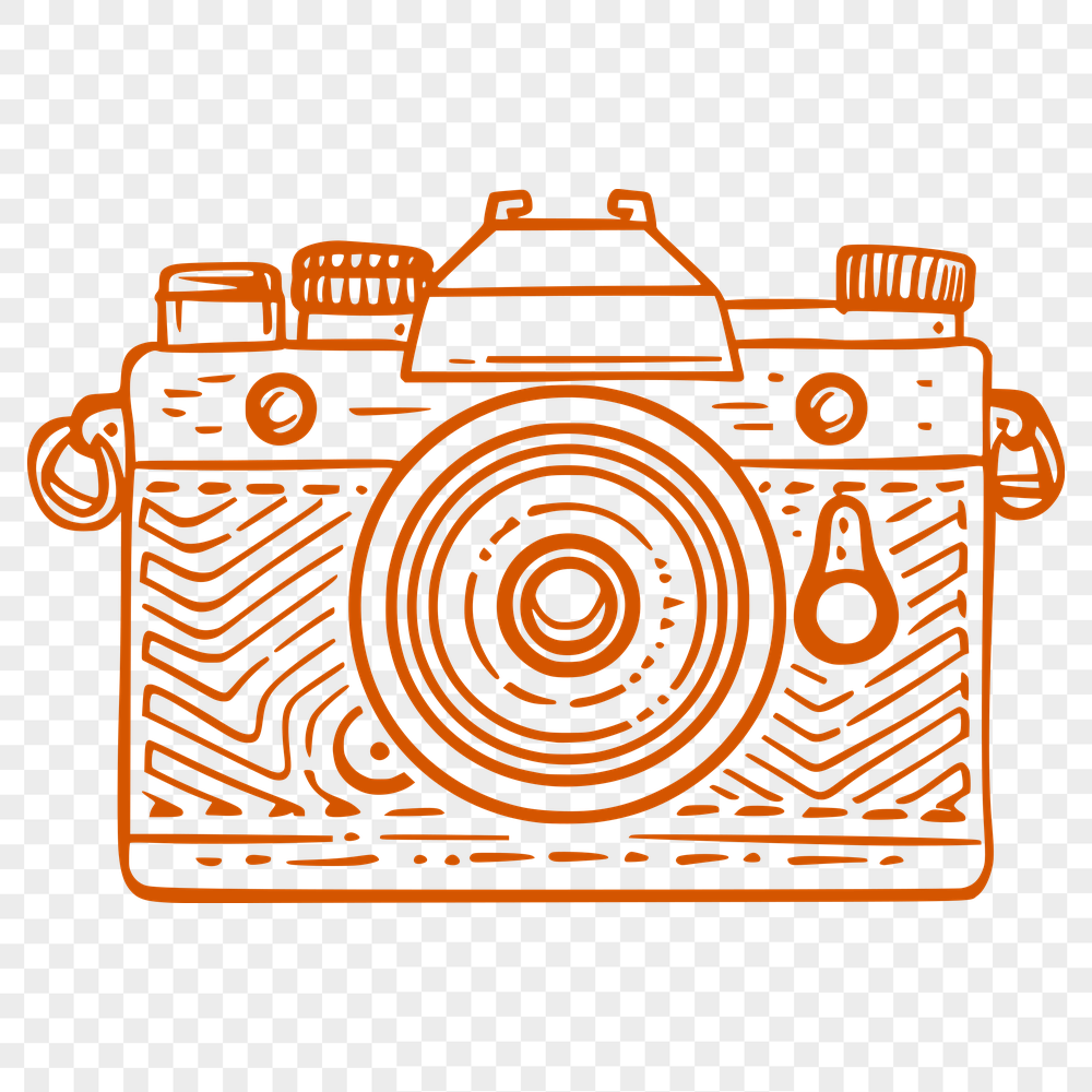 Free Stunning Camera Stencil