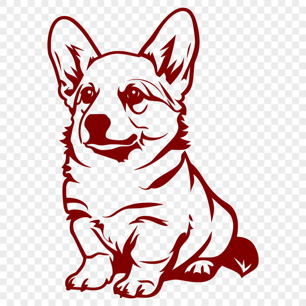 Beautiful Corgi Design