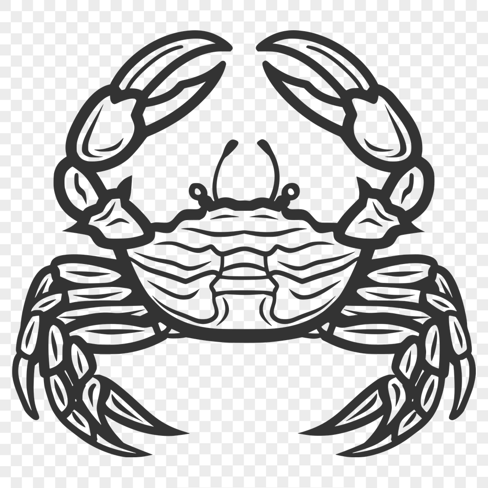 Unique Crab - For Laser Cutter Project