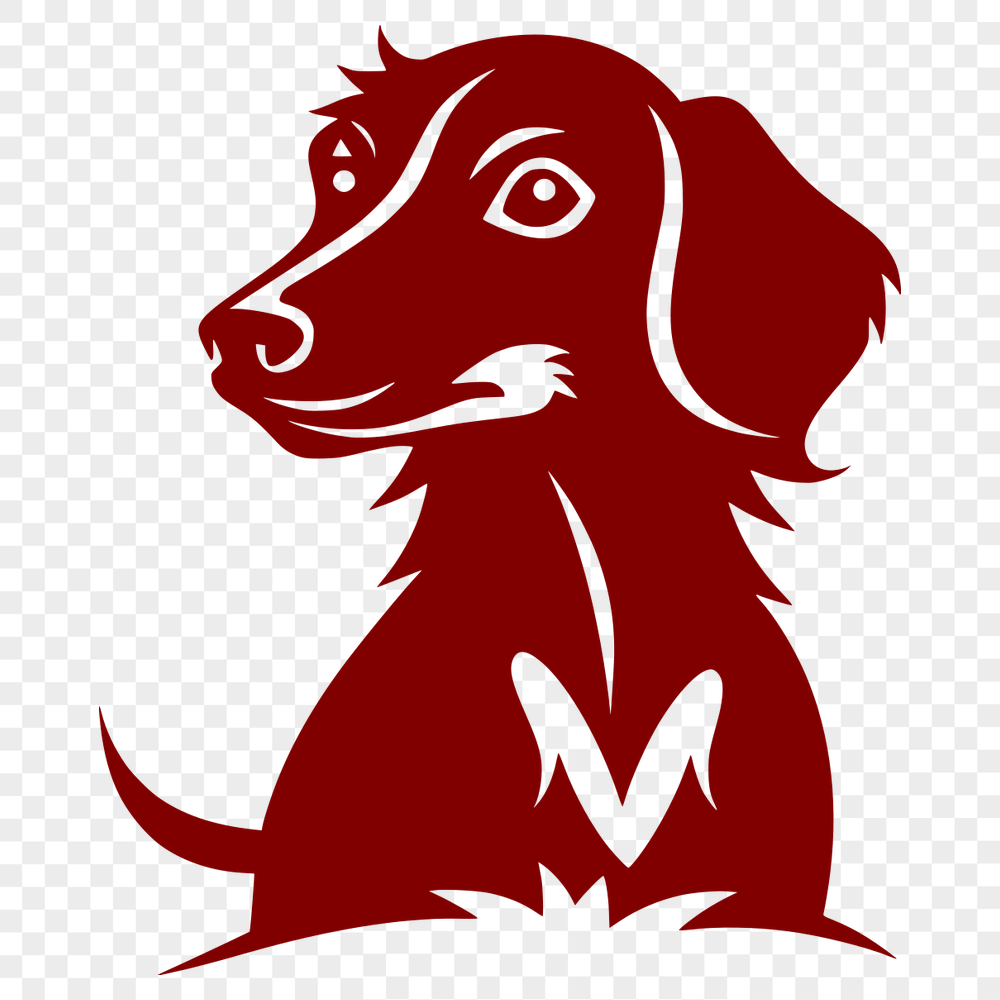 Free Creative Dachshund Decal