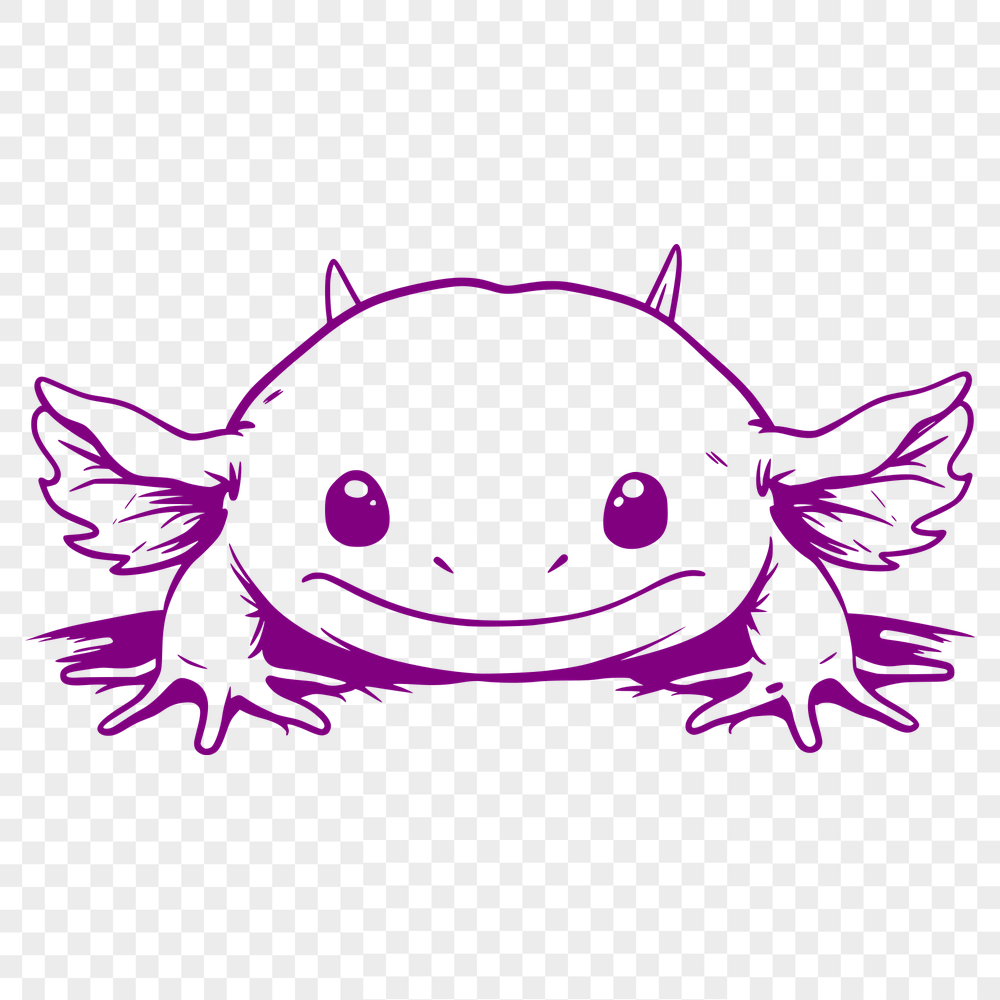 Free Unique Axolotl Artwork