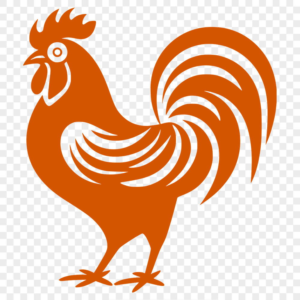 Free Beautiful Chicken Clip Art