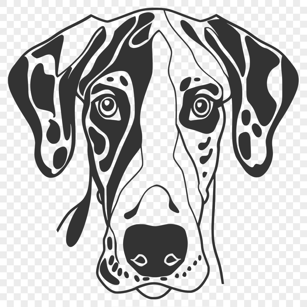 Free Unique Great Dane Digital Art